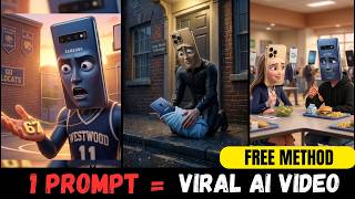 Create Viral IPHONE & SAMSUNG AI Fruit Videos With 1 MASTER Prompt (FREE) screenshot 2