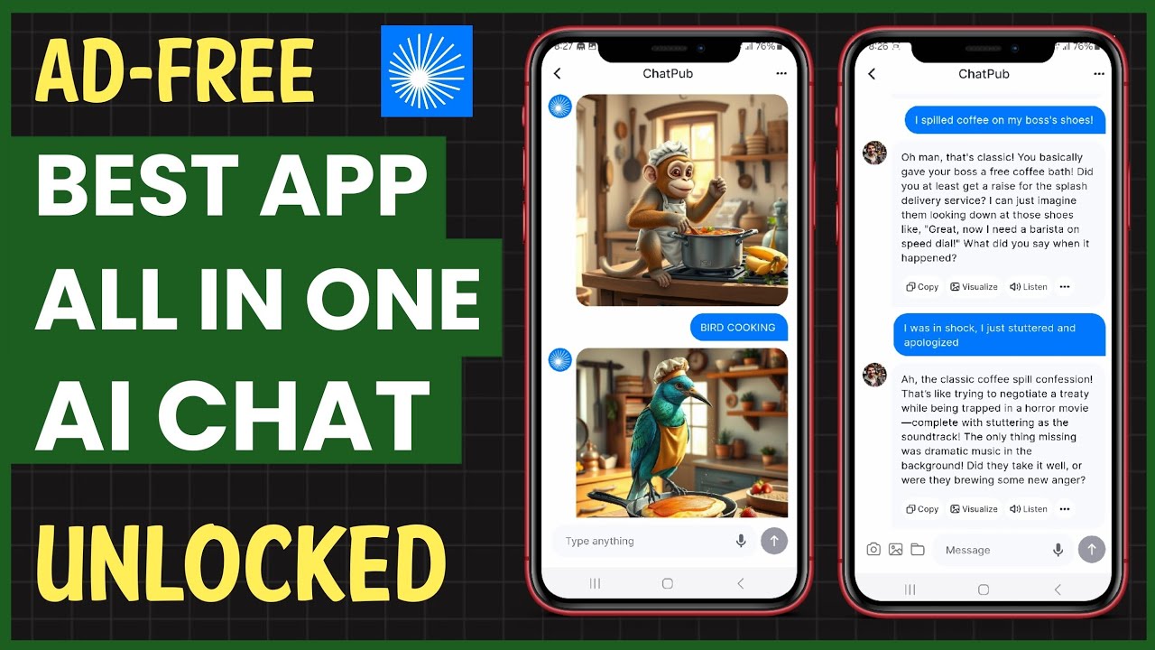 Best Free All in One AI Chat App for Android - YouTube