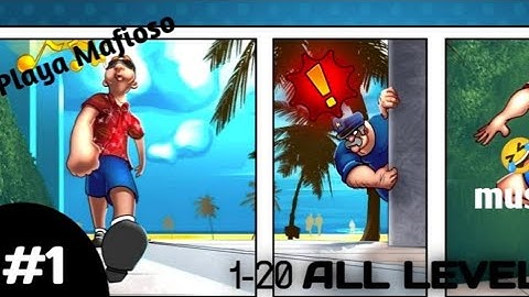 Robbery Bob 2 : Double Trouble walkthrough || Playa Mafioso All Level Solution || AS ACTION MODE....