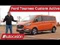 Ford Tourneo CUSTOM ACTIVE 2021: ¿el mejor coche familiar?| Prueba / Review en español | #Autocasión