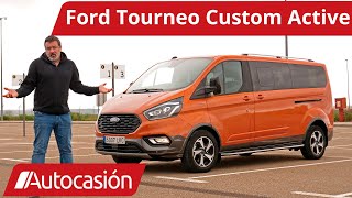 Ford Tourneo CUSTOM ACTIVE 2021: ¿el mejor coche familiar?| Prueba / Review en español | #Autocasión