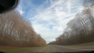 Let's Drive! I-90 Erie PA to Hamburg, New York Time Lapse Driving Video