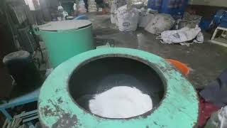 Plastic recycling- PP raffia Agglomeration process