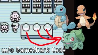 How to Get All Starters on Pokemon Red & Blue without a GameShark Code