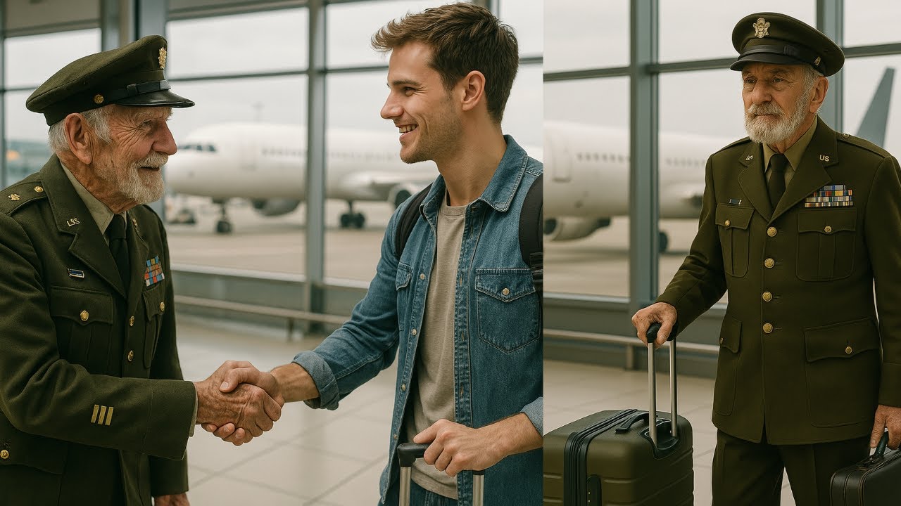 Il a manqué son vol en aidant un vétéran âgé — Alors un jet privé s'est posé rien que pour lui.