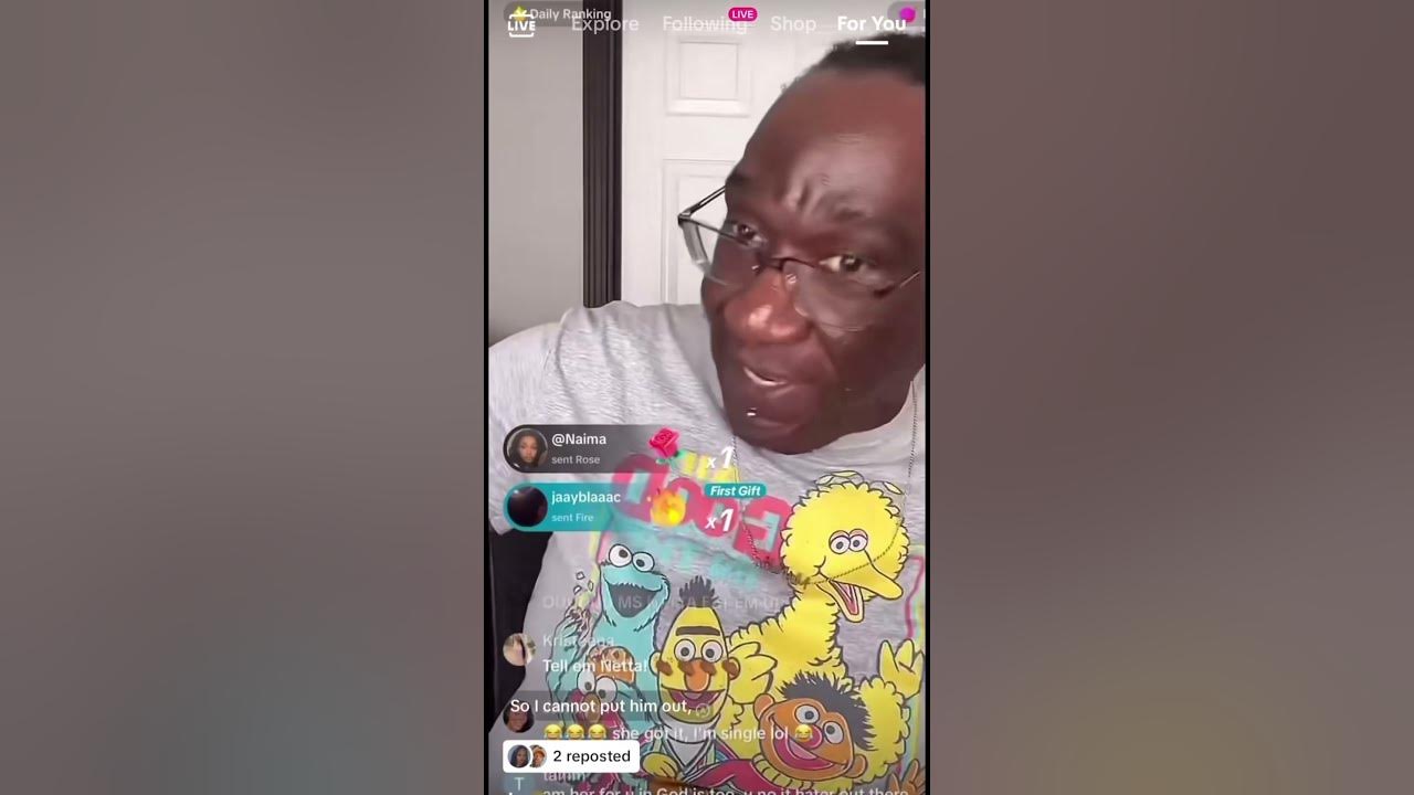 Miss Netta goes live to set the story straight about her and her man