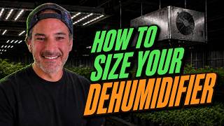 How to Size a Grow Room Dehumidifier (Most Growers Get It Wrong)