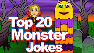 Top 20 Best Halloween Monster Jokes for Kids, with Jolly Jack