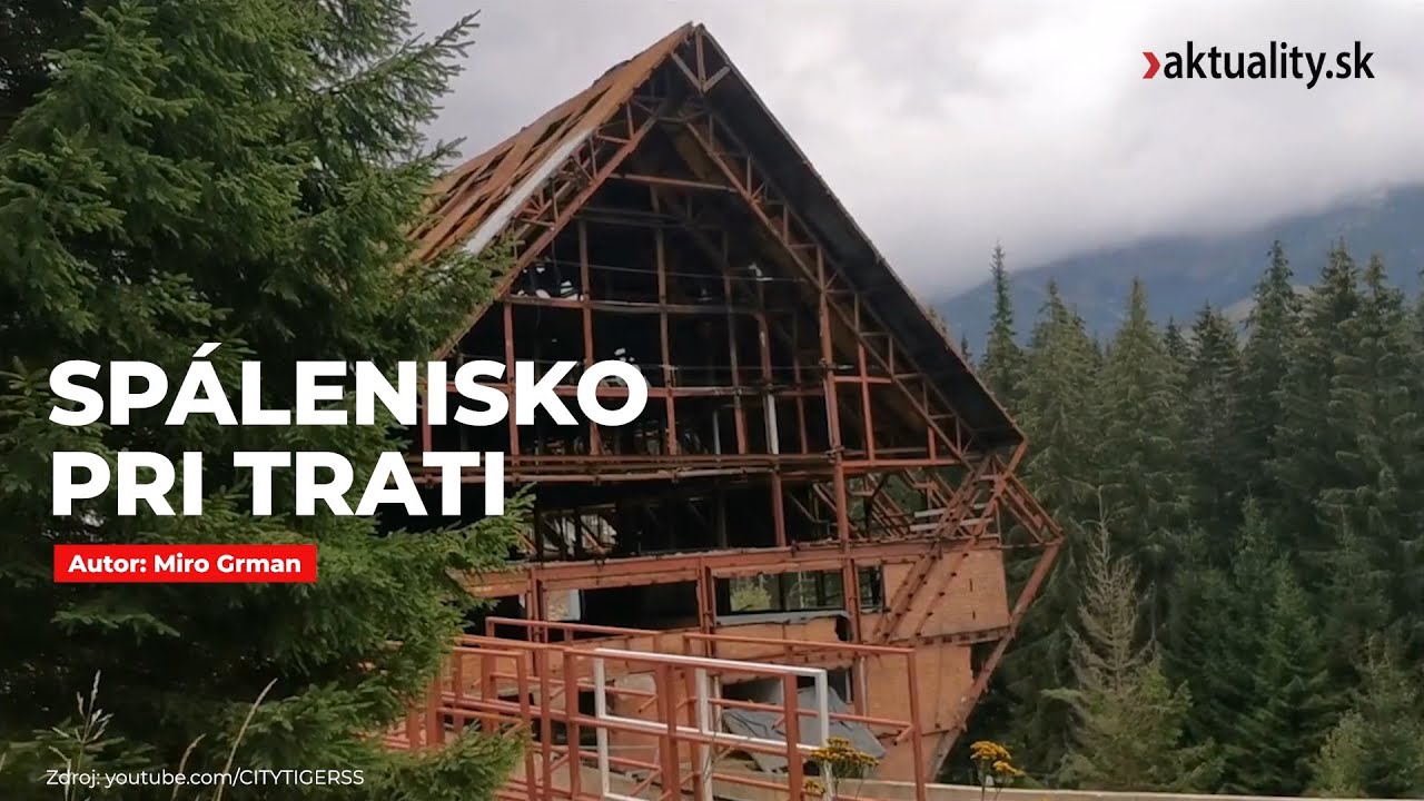 Z hotela v Jasnej priamo pri zjazdovke je stále ruina