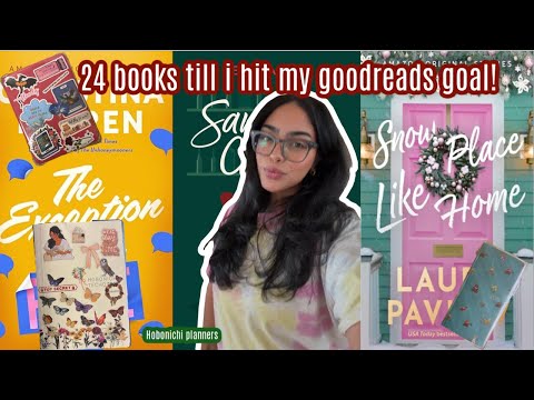 24 books till I hit my Goodreads goal ⏰✨❤️‍🔥