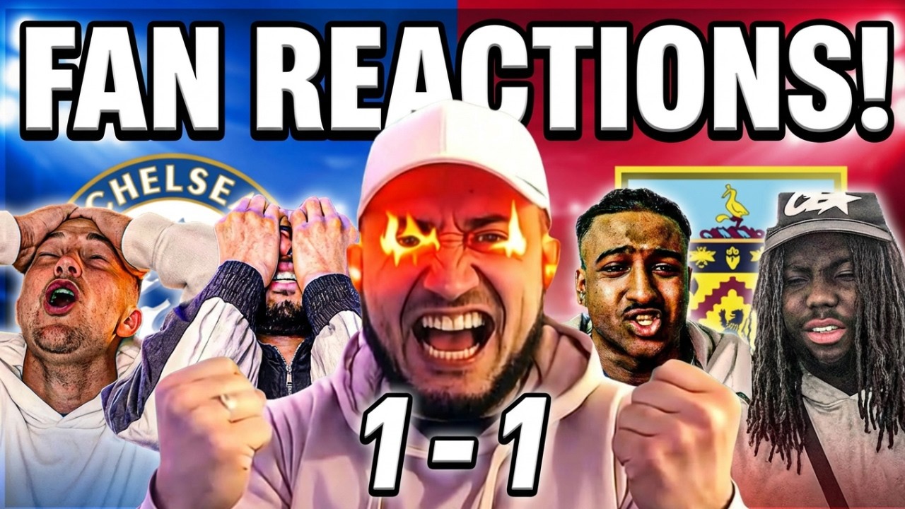 Chelsea Fans FURIOUS After Points Dropped To Burnley! (11) YouTube