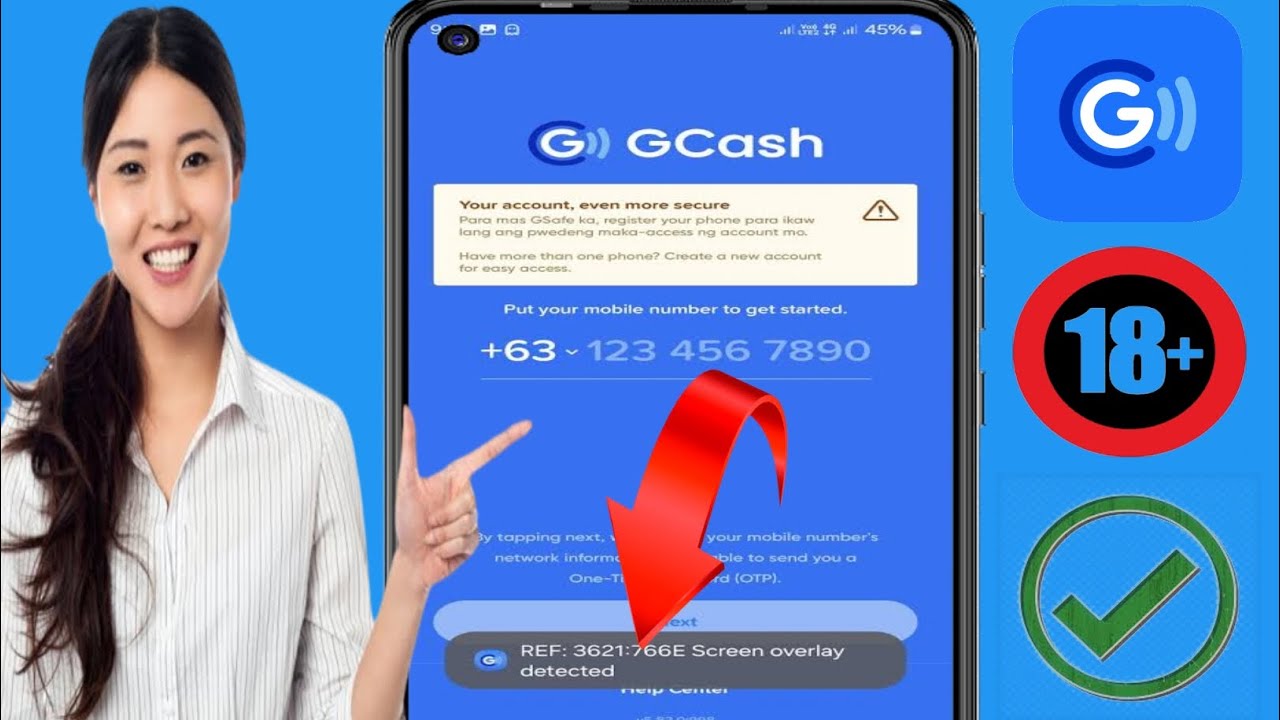 How To Fix "Screen Overlay Detected" Gcash Problem. Easy Solution - YouTube
