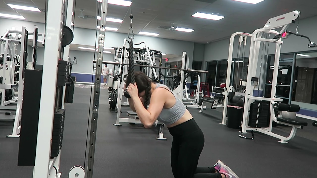 Facing In Cable Crunch YouTube