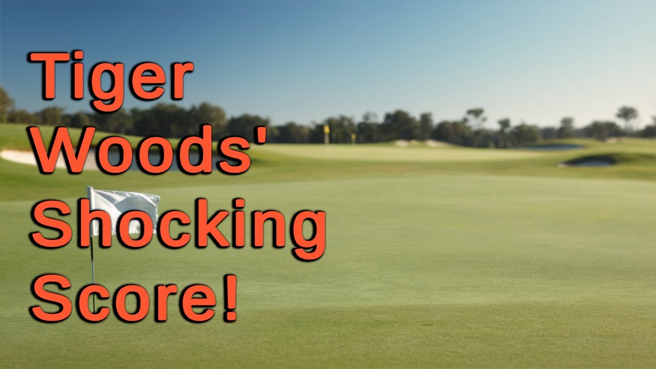 Tiger Woods Hits New Low: A Record-High Score!