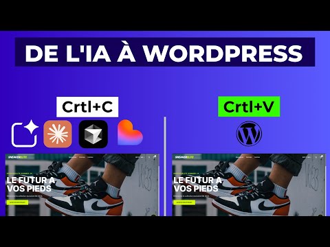 Transformer un Site IA (Gemini, claude code, lovable etc..) en Site WordPress (TUTO COMPLET)