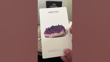 THE CRYSTAL INDEX ✨ crystal oracle card deck