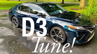 The D3 Tune Completely Changed My Camry XSE V6!