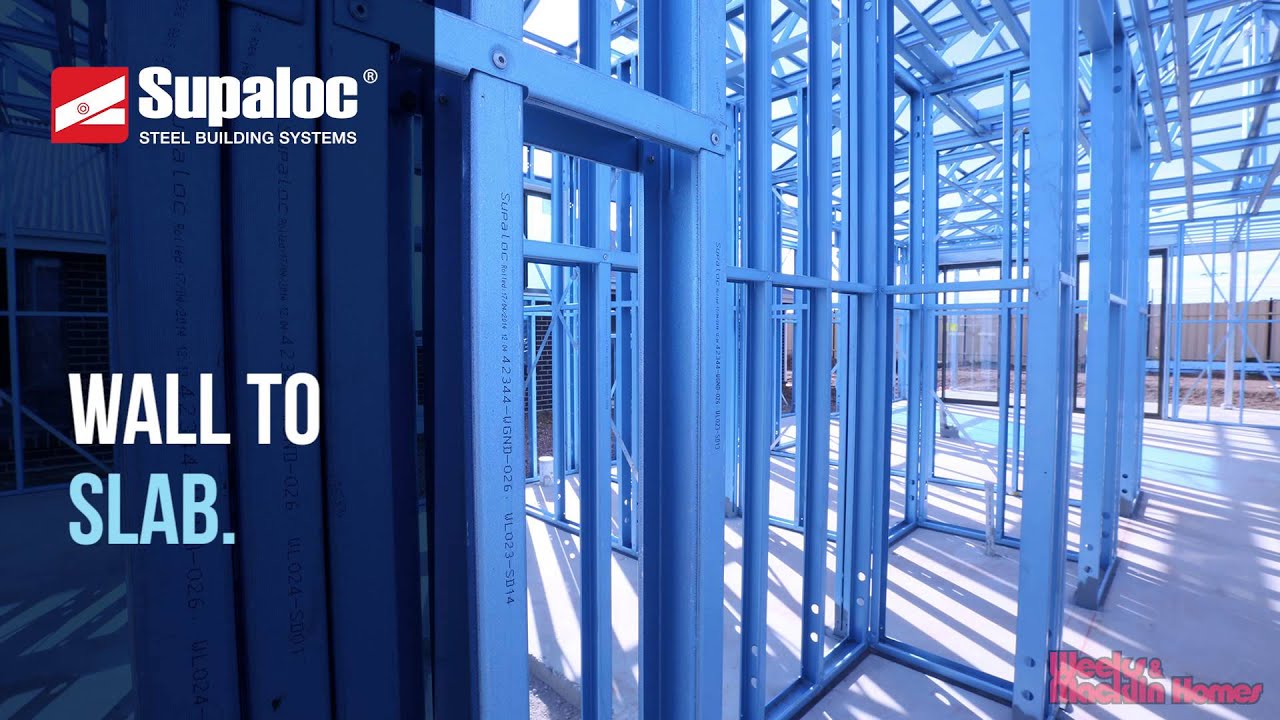 Weeks & Macklin Homes Supaloc Steel Framing is Safe and Secure YouTube