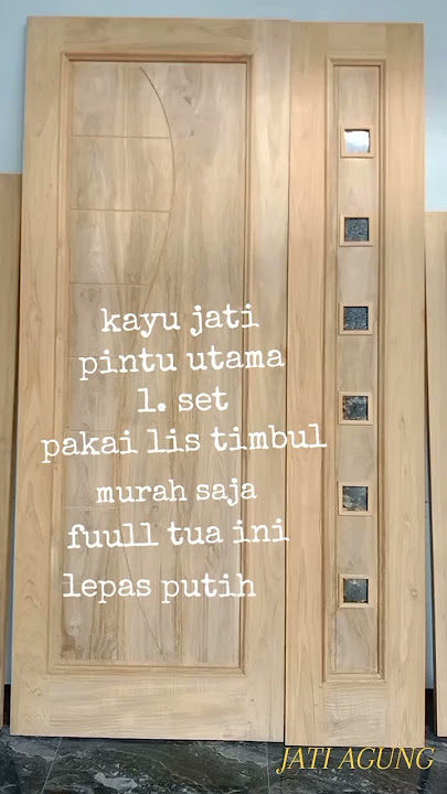 pintu utama kayu jati#produksen#wa.085600012322#furniture #wood #bengkelkayu