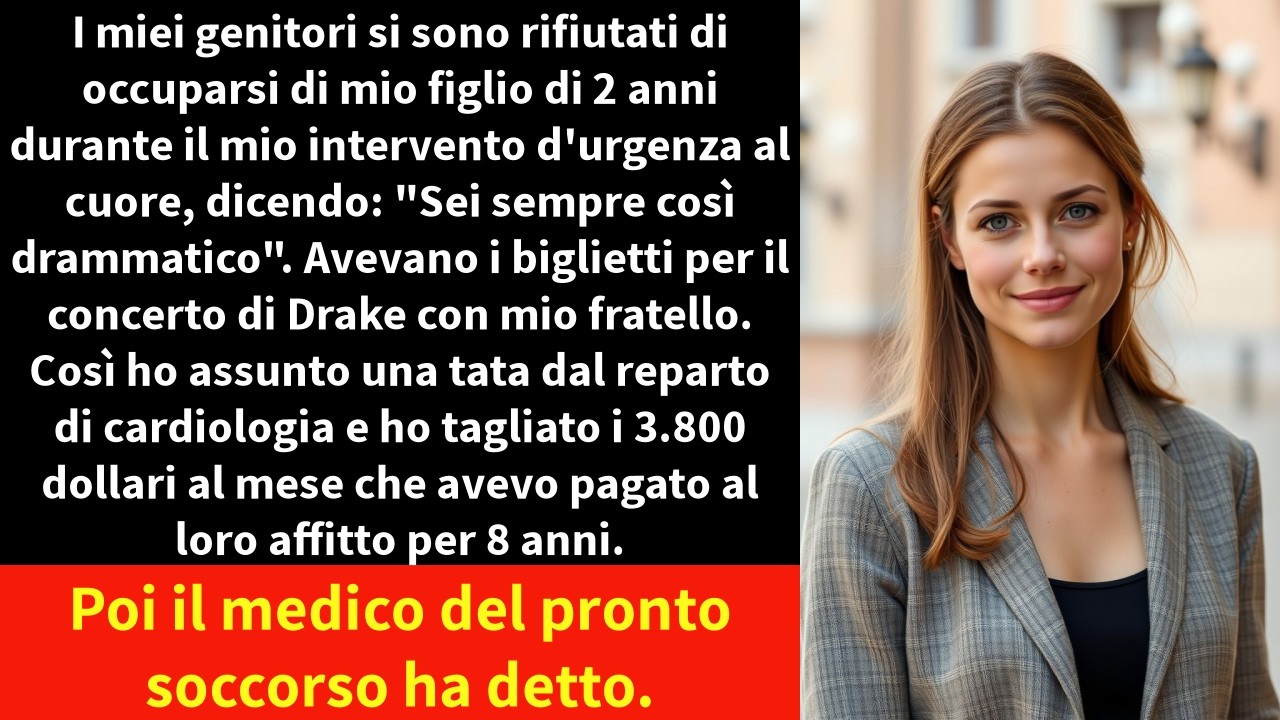 I miei genitori si sono rifiutati di occuparsi di mio figlio di 2 anni durante il mio intervento