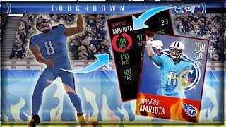104 Speed Fastest Qb In The Game Boss Color Rush Mariota Madden Mobile 18