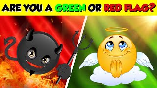 Are You A Red Flag or A Green Flag Ultimate Quiz | Quiz King Net Worth