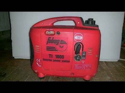 Video: Fubag BS 1000I generatori: texnik xususiyatlar va sharhlar
