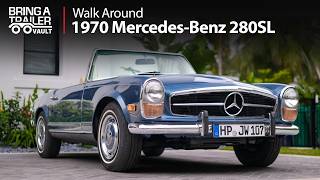 1970 Mercedes-Benz 280SL Walk Around | Bring a Trailer