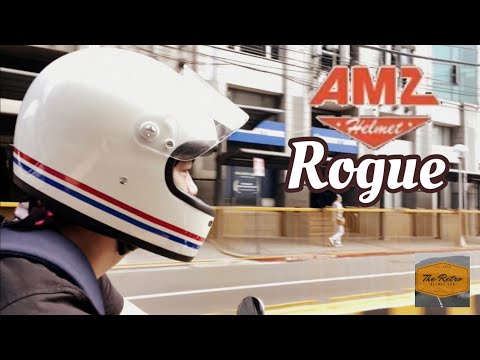 amz helmets motorcycle AMZ Rogue - Retro Motorcycle Helmet Review