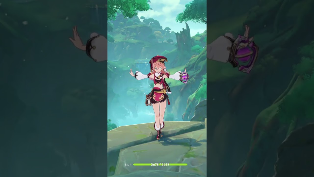 Yanfei lose control edit (T pose) 