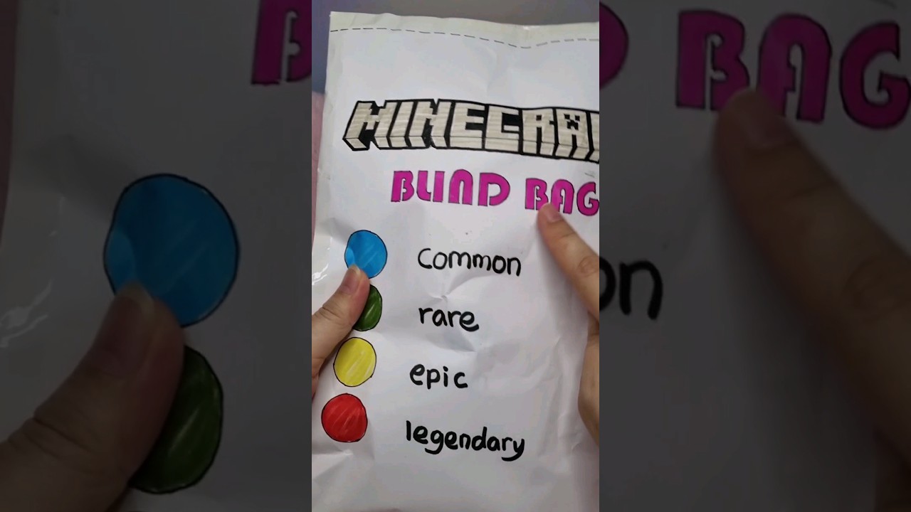 minecraft blind bag 