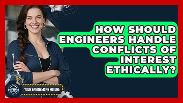 How Should Engineers Handle Conflicts Of Interest Ethically? - Your Engineering Future