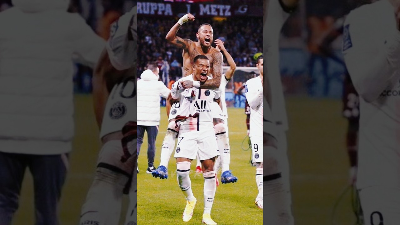 Kylian Mbappe and Neymar Junior Bond 🥰❤️ 