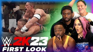 WWE 2K23 First Look: John Cena Showcase — Big E, Kai, Baszler \& Creed take on The Cenation Leader!