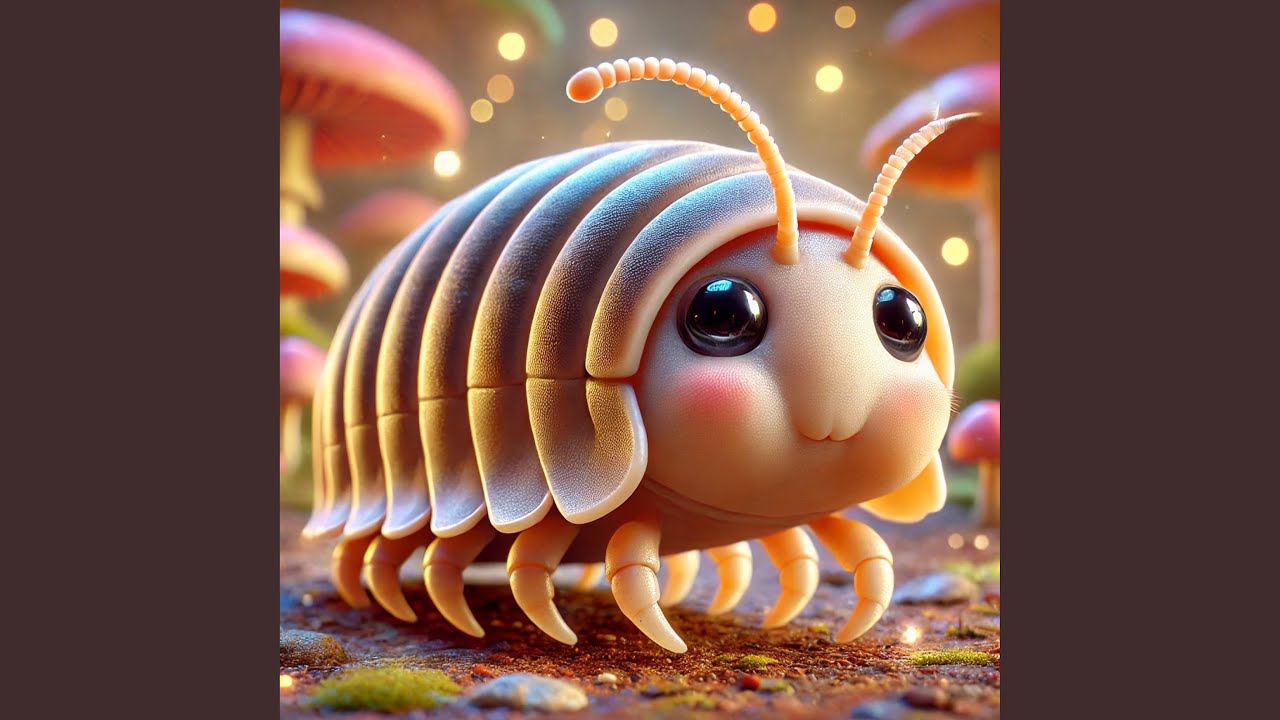 The Roly-Poly or common pill woodlouse (Armadillidium vulgare) Song for ...