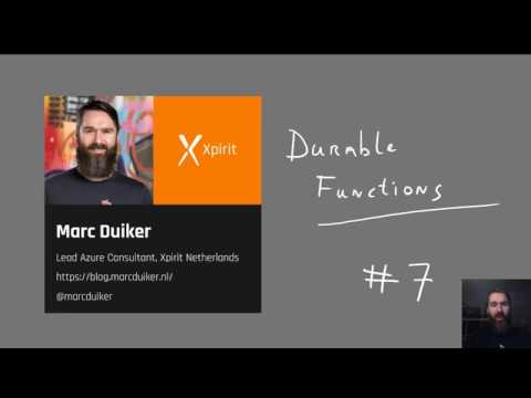 Durable Functions #7: Purge & Terminate (DurableOrchestrationClient part 3)