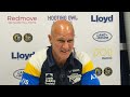 Brad Arthur post match reaction - York Knights (A)