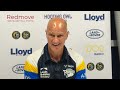 Brad Arthur post match reaction - York Knights (A)