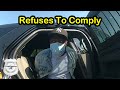 Traffic Violation Leads to Arrest: Driver Refuses to Comply with Police