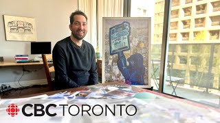This Toronto artist repurposed AGO picket signs for his art