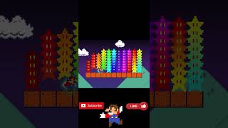 Mario has 9999 Stars in  Super Mario Bros