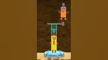 Numberblocks 5 Magic Run - Numberblocks 3 + 2 Adventure | Number Counting Go Cave