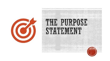 The Purpose Statement