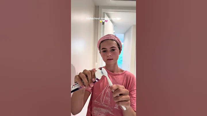 asmr highschool morning routine vlog #grwm #aesthetic