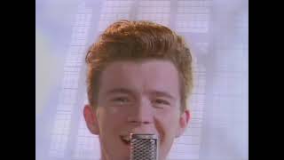 rick roll but his voice IS the instrument