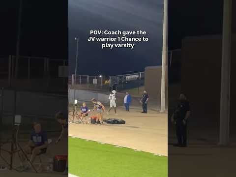 A JV WARRIORS WORST NIGHTMARE #football #texas