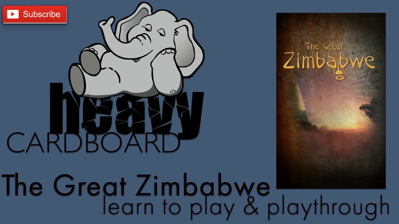 The Great Zimbabwe 4p Play-through, Teaching, & Roundtable discussion by Heavy Cardboard