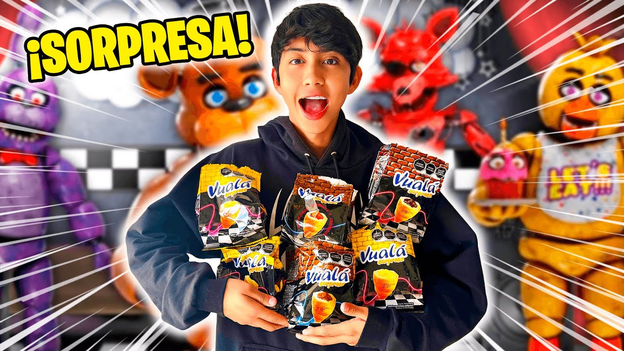 ¡ABRIENDO VUALÁS SORPRESA DE FIVE NIGHTS AT FREDDYS ! - BROLAND