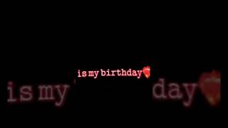 Tadaa!!! It's my birthday 🎂