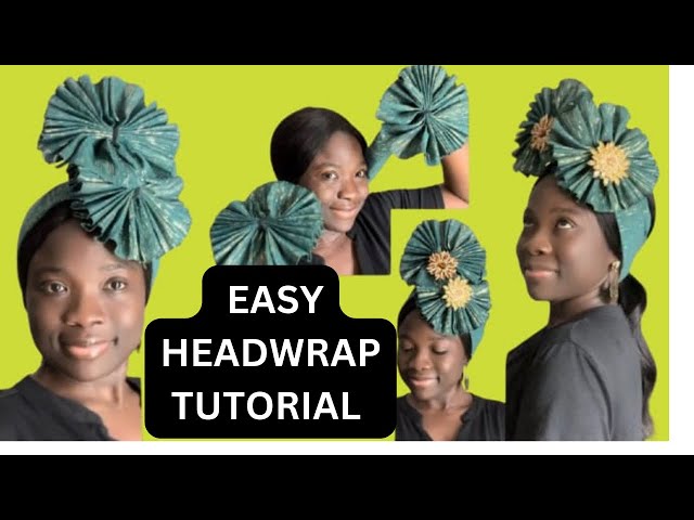 HOW I Created This AMAZING HEADBAND || HEADWRAP Tutorial  display picture 1